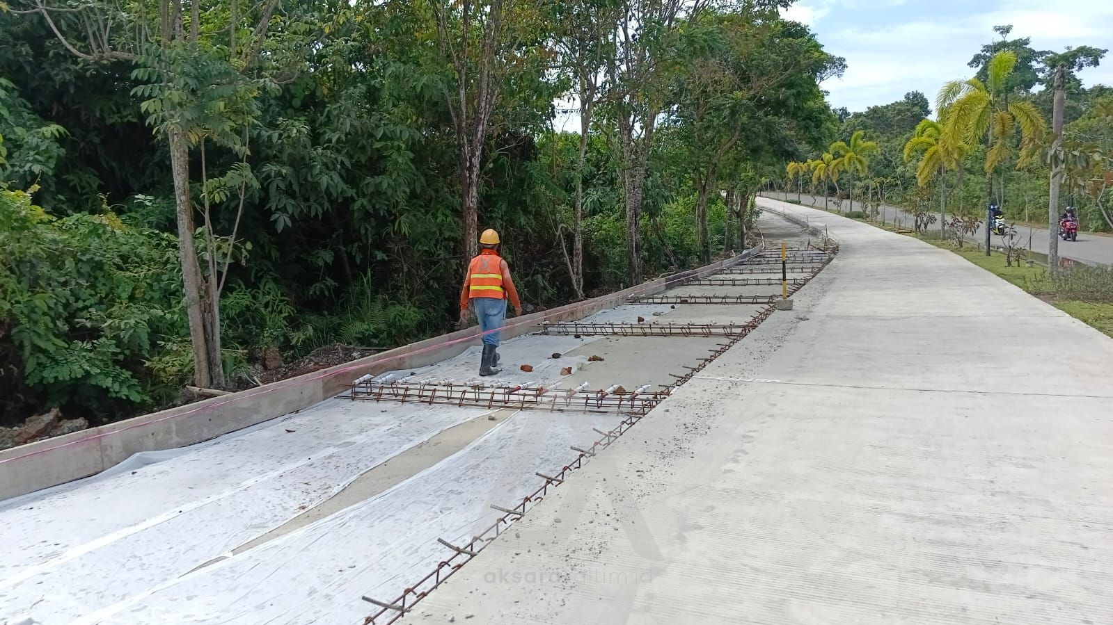 Peningkatan Jalan Soekarno Hatta Capai Persen Kekuatan Diklaim