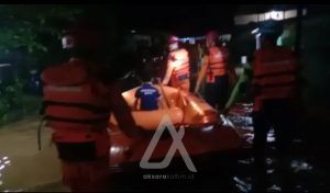 Kelurahan Guntung Kembali Banjir, Warga Mulai Mengungsi