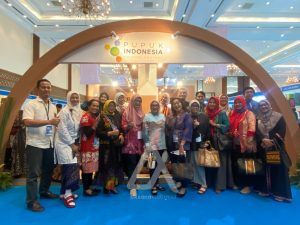 Siap Tembus Pasar Global, Pupuk Kaltim Fasilitasi Dua Batik Binaan di Inacraft 2023