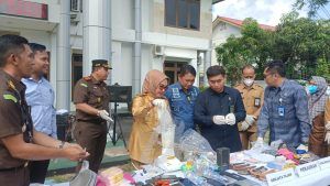 Kejari Bontang Musnahkan Sabu 59 Gram dan Ribuan Pil Terlarang