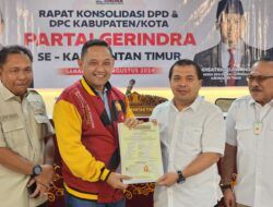 Neni-Agus Haris Resmi Kantongi B1KWK Partai Gerindra