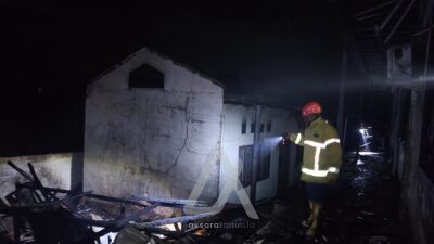 SDN 002 Bontang Barat Terbakar, 9 Ruangan Habis