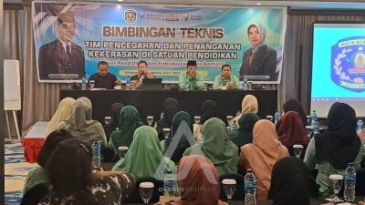 Cegah Aksi Bullying di Sekolah, Disdikbud Bontang Gelar Bimtek bagi TPPKSP dan Forum OSIS