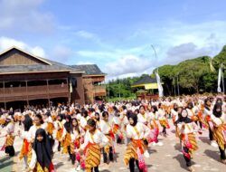 Pembukaan Erau Pelas Benua Guntung Dimeriahkan 500 Penari Jepen