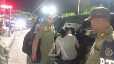 Ngaku Adik Kakak, Pasangan Diluar Nikah Terjaring Razia Gabungan di Bontang