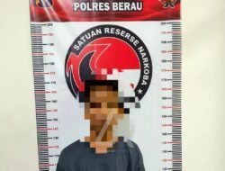 Sembunyikan Sabu di Bawah Bantal, Pengedar di Tanjung Redeb Tak Berkutik Diamankan