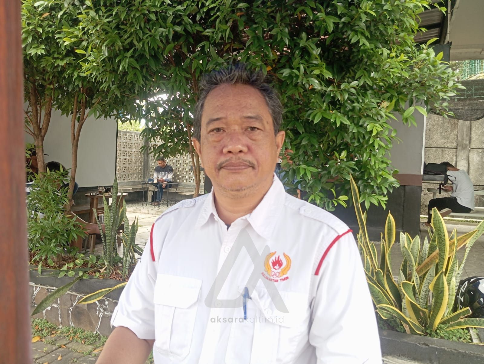 Ketua Koni Bontang, Jamaluddin. (AksaraKaltim).