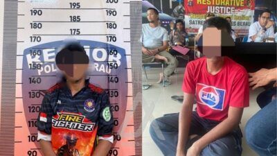 Nyamar Jadi Petugas Damkar, Dua Pria di Berau Bakar Lima Rumah dan Curi Barang Berharga