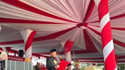 Andi Faiz Bacakan Teks Proklamasi di HUT RI ke-80