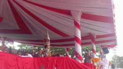 Momen perayaan HUT RI ke-80 di Kota Bontang. (AksaraKaltim).