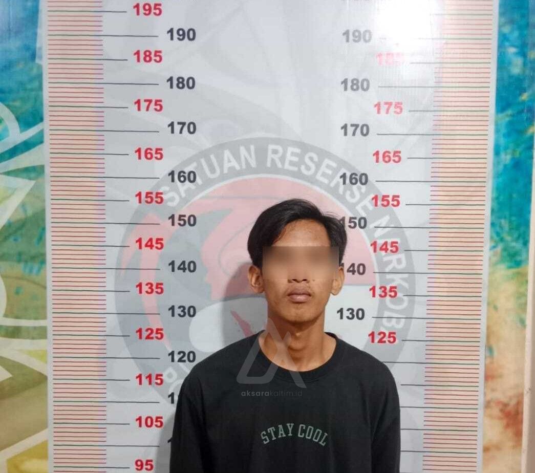 Pelaku tf telah diamankan di Polres Bontang.