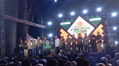 Charity For Sumatra, Mengetuk Kepedulian Pengunjung Pupuk Kaltim Fest 2025 Lewat Donasi