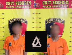 Polsek Sanga-sanga Gulung Jaringan Sabu, Dua Tersangka Diringkus dalam Semalam
